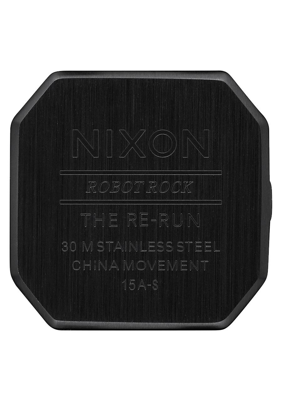 Nixon Re-Run Leather , 38 Mm Black Croc A944-840-00 - New Collection 2018