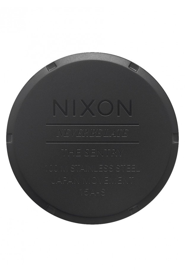 Nixon Sentry SS , 42 Mm All Black A356-001-00 - Nuova Collezione 2018