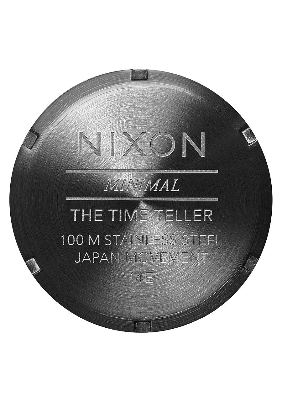Nixon Time Teller , 37 Mm All Black / Rose Gold A045-957-00 - Nuova Collezione 2018