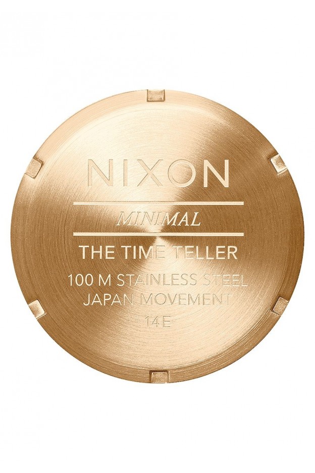 Nixon Time Teller , 37 Mm All Gold / Black Sunray A045-2042-00 - Nuova Collezione 2018