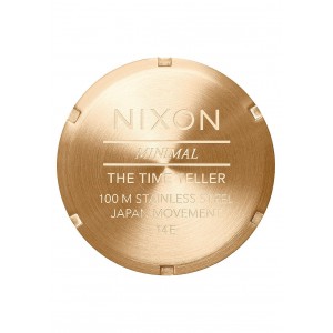 Nixon Time Teller , 37 Mm All Gold / Black Sunray A045-2042-00 - Nuova Collezione 2018