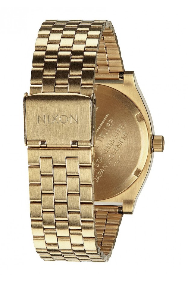 Nixon Time Teller , 37 Mm Gold / Green Sunray A045-1919-00 - New Collection 2018 