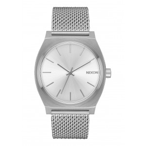 Nixon Time Teller Milanese , 37 MM All Silver A1187-1920-00 - New Collection 2018