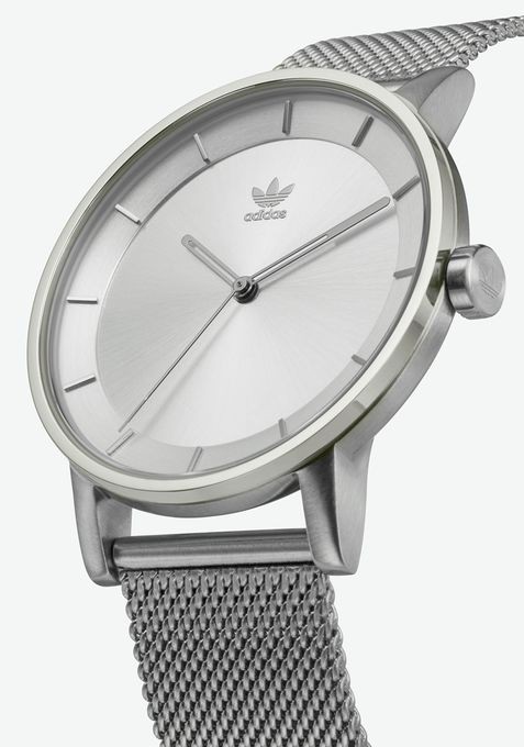 Nixon Adidas District_m1 , 40 mm Silver Z04-1920-00 - New Collection Spring Summer 2018