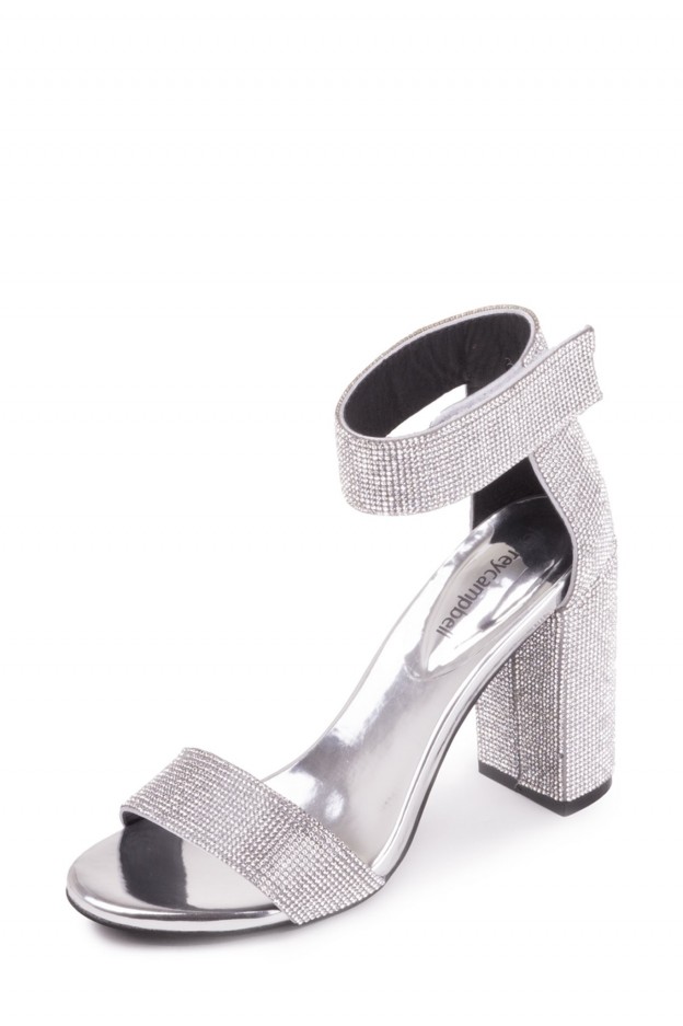 Jeffrey Campbell Lindsay-JS Silver Combo - New Collection Spring Summer 2018