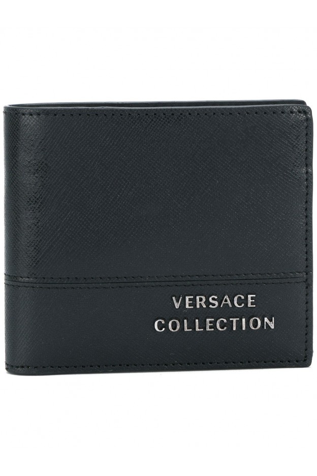 Versace Collection Logo Wallet Black  V930121VM00043 V000C -  New Collection Spring Summer 2018