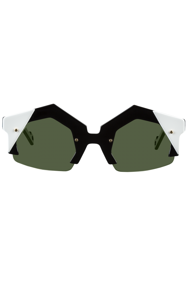 Pawaka DUA 2 Sunglasses Black White - new collection 2018