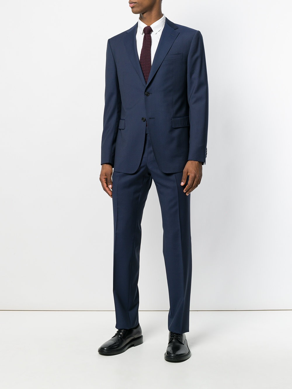 Z Zegna Suit Navy Blue 32274128 QCGN - New Collection Spring Summer 2018
