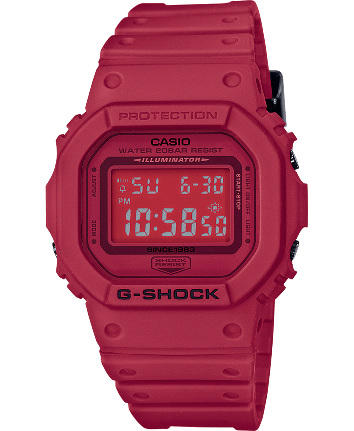 G-Shock limited DW-5635C-4ER rosso - Nuova Collezione Primavera Estate 2018
