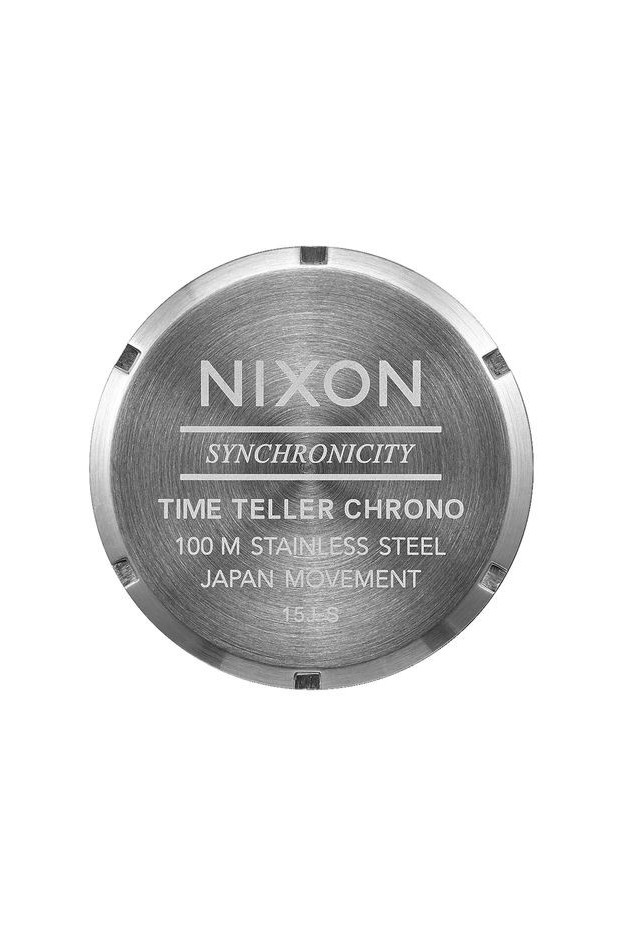 Nixon Time Teller Chrono , 39 Mm A972-2348-00 Black Sunray - Nuova Collezione Primavera Estate 2018