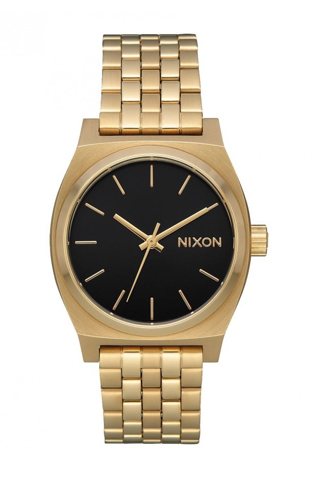 Nixon Time Teller Chrono , 39 Mm A1130-2810-00 All Gold White - Nuova Collezione Primavera Estate 2018
