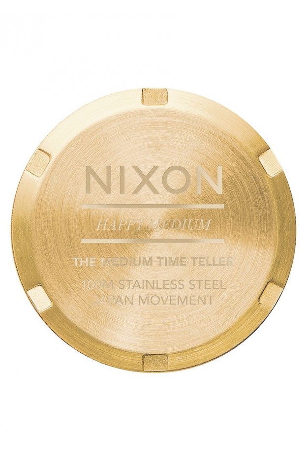 Nixon Time Teller Chrono , 39 Mm A1130-2626-00 Light Gold Turquoise - Nuova Collezione Primavera Estate 2018