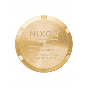 Nixon Time Teller Chrono , 39 Mm A1130-2626-00 Light Gold Turquoise - Nuova Collezione Primavera Estate 2018