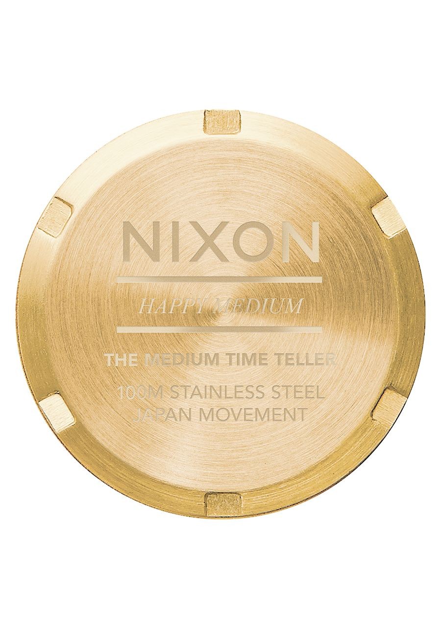 Nixon Time Teller Chrono , 39 Mm A1130-2626-00 Light Gold Turquoise - New Collection Spring Summer 2018