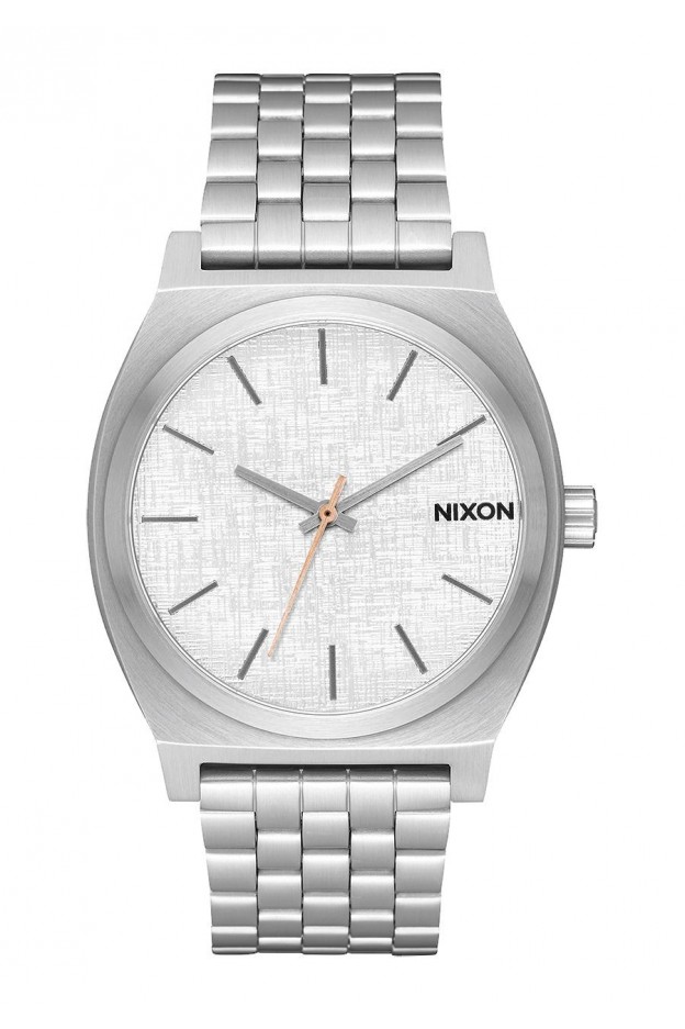Nixon Time Teller Chrono , 37 Mm A045-2787-00 All Silver - Nuova Collezione Primavera Estate 2018