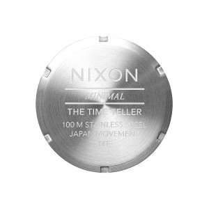 Nixon Time Teller Chrono , 37 Mm A045-2787-00 All Silver - Nuova Collezione Primavera Estate 2018