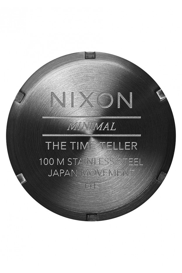 Nixon Time Teller Chrono , 37 Mm A045-2787-00 All Black Rose Gold - Nuova Collezione Primavera Estate 2018