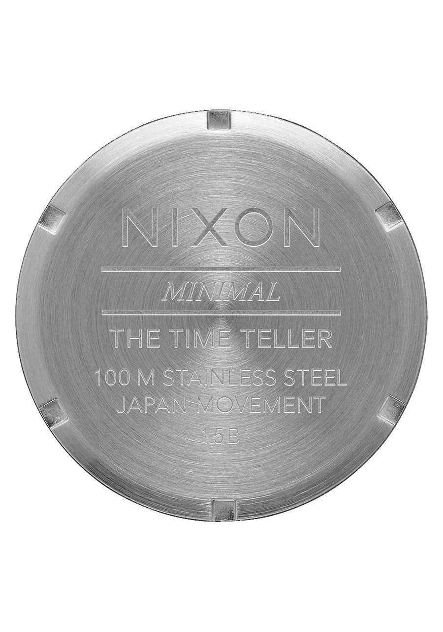 Nixon Time Teller Chrono , 37 Mm A045-2730-00 Black Stamped Gold - Nuova Collezione Primavera Estate 2018