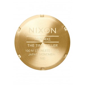 Nixon Time Teller , 37 Mm - All Gold / Gold A045-511-00 - Nuova Collezione Primavera Estete 2018