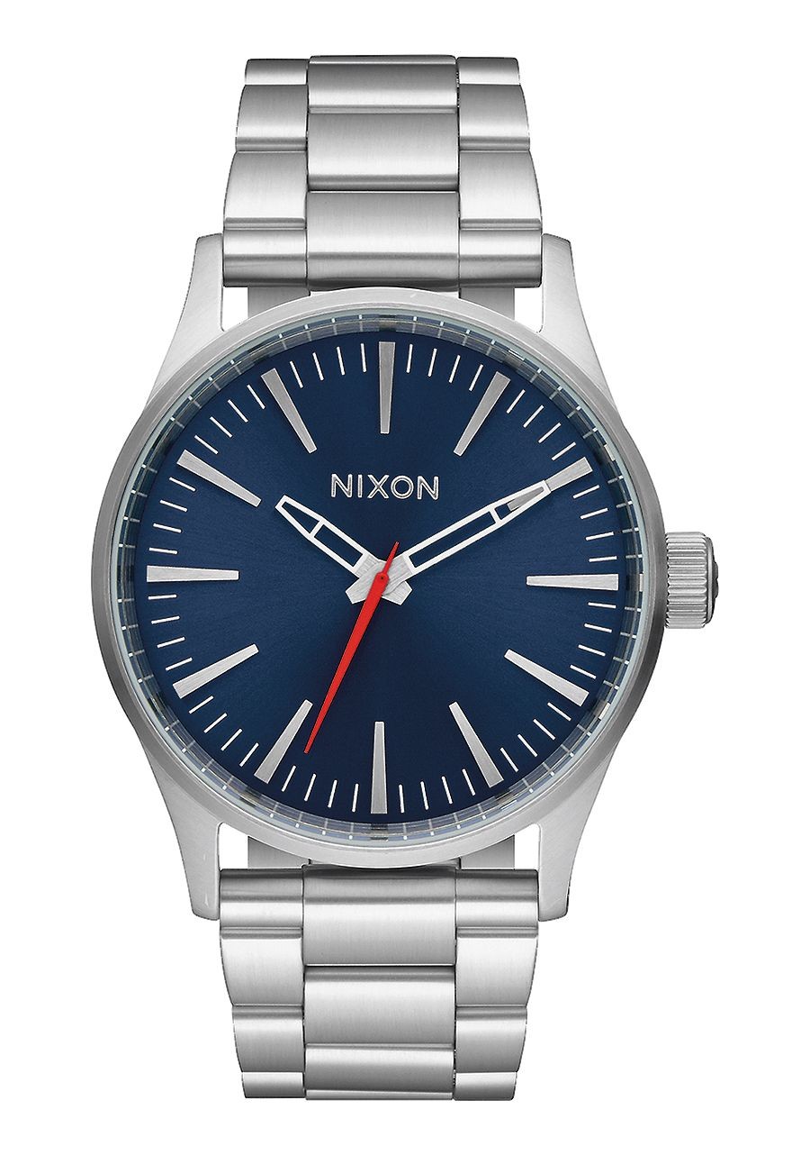 Nixon Sentry 38 SS , 38 Mm - Blue Sunray A450-1258-00 - New Collection Spring Summer 2018