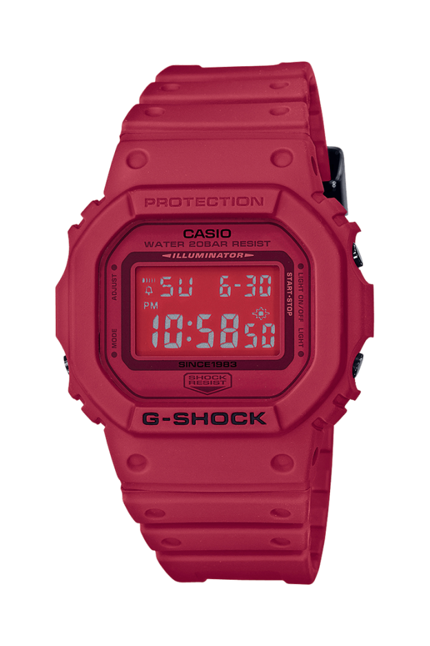 G-Shock - LIMITED DW-5635C-4ER Rosso - Nuova Collezione Primavera Estate 2018