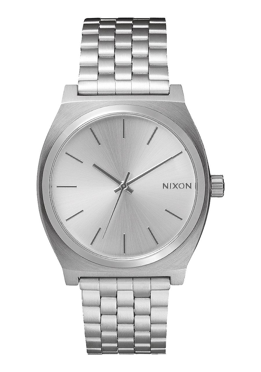 Nixon Time Teller , 37 Mm - A045-1920-00 - All Silver - Nuova Collezione Primavera Estete 2018