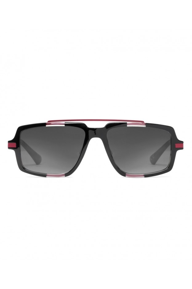 Italia Indipendent I-RIM NELSON 0451 0451.009.053 Black/Red - New Collection Spring Summer 2018