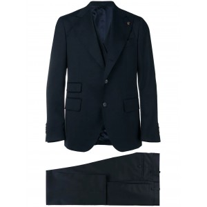 Gabriele Pasini Three-piece Suit G12477QGPF12460  13 BLU New Collection Fall Winter 2018 2019