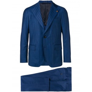 Gabriele Pasini Striped Two-piece Suit G12582GPF12435 272 BLUE New Collection Fall Winter 2018 2019