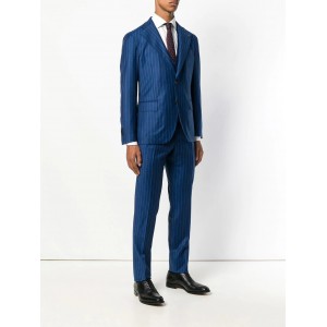 Gabriele Pasini Striped Two-piece Suit G12582GPF12435 272 BLUE New Collection Fall Winter 2018 2019