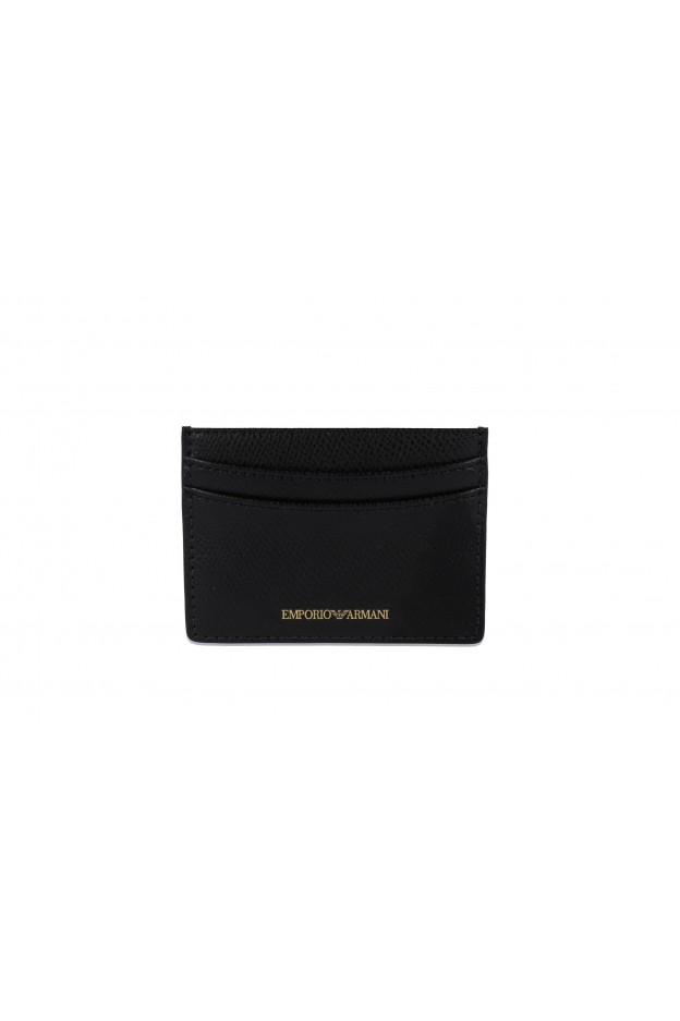 Emporio Armani Cards Holder Y3H013 YH15A 81386 Nero - New Collection Fall Winter 2018 2019