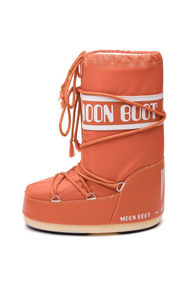 Moon Boot Nylon Arancione 14004400076 - Nuova Collezione Autunno Inverno 2018 2019