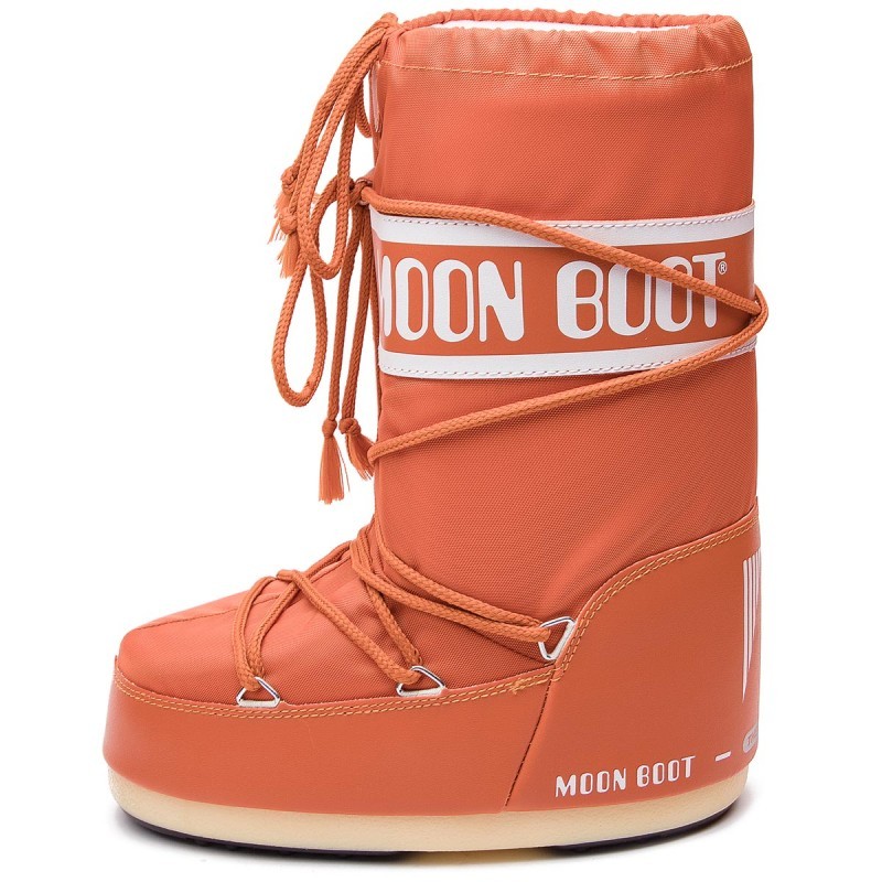 Moon Boot Nylon Arancione 14004400076 - Nuova Collezione Autunno Inverno 2018 2019