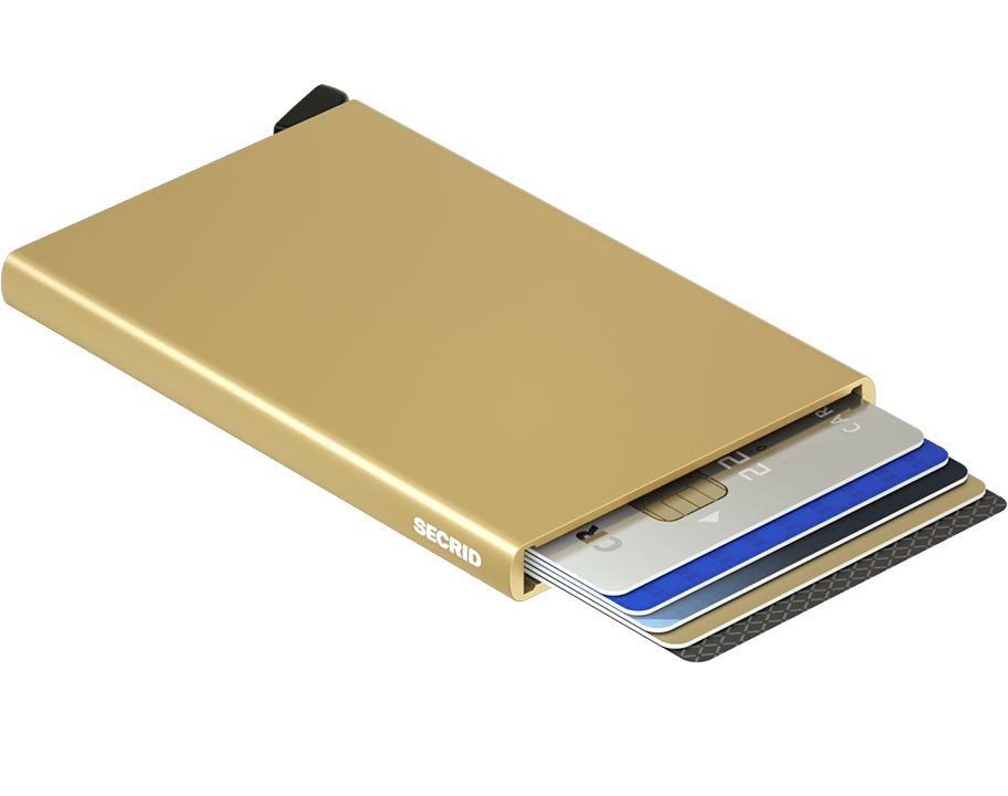Secrid Cardprotector Gold - Nuova Collezione Primavera Estate 2019
