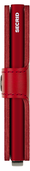 Secrid Miniwallet Original Red-Red - Nuova Collezione Primavera Estate 2019