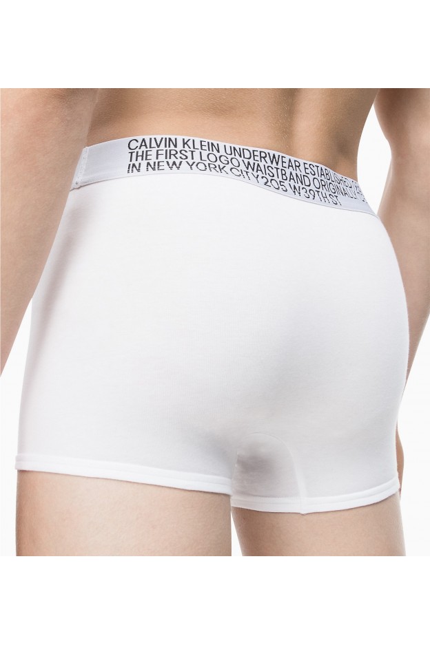 Calvin Klein Boxer aderenti - Statement 1981 NB1703A 100 White - Nuova Collezione Primavera Estate 2019