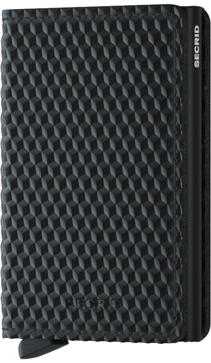 Secrid Slimwallet Cubic Black SCU-BLACK - Nuova collezione Primavera Estate 2019