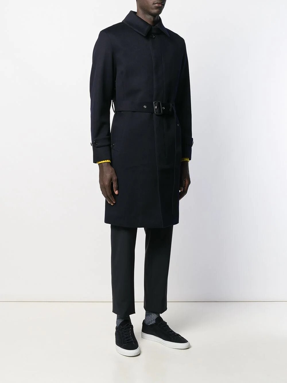 Mackintosh Downfield GM-1005F Belted Coat MOP5140 Black - New Collection Autumn Winter 2019 - 2020