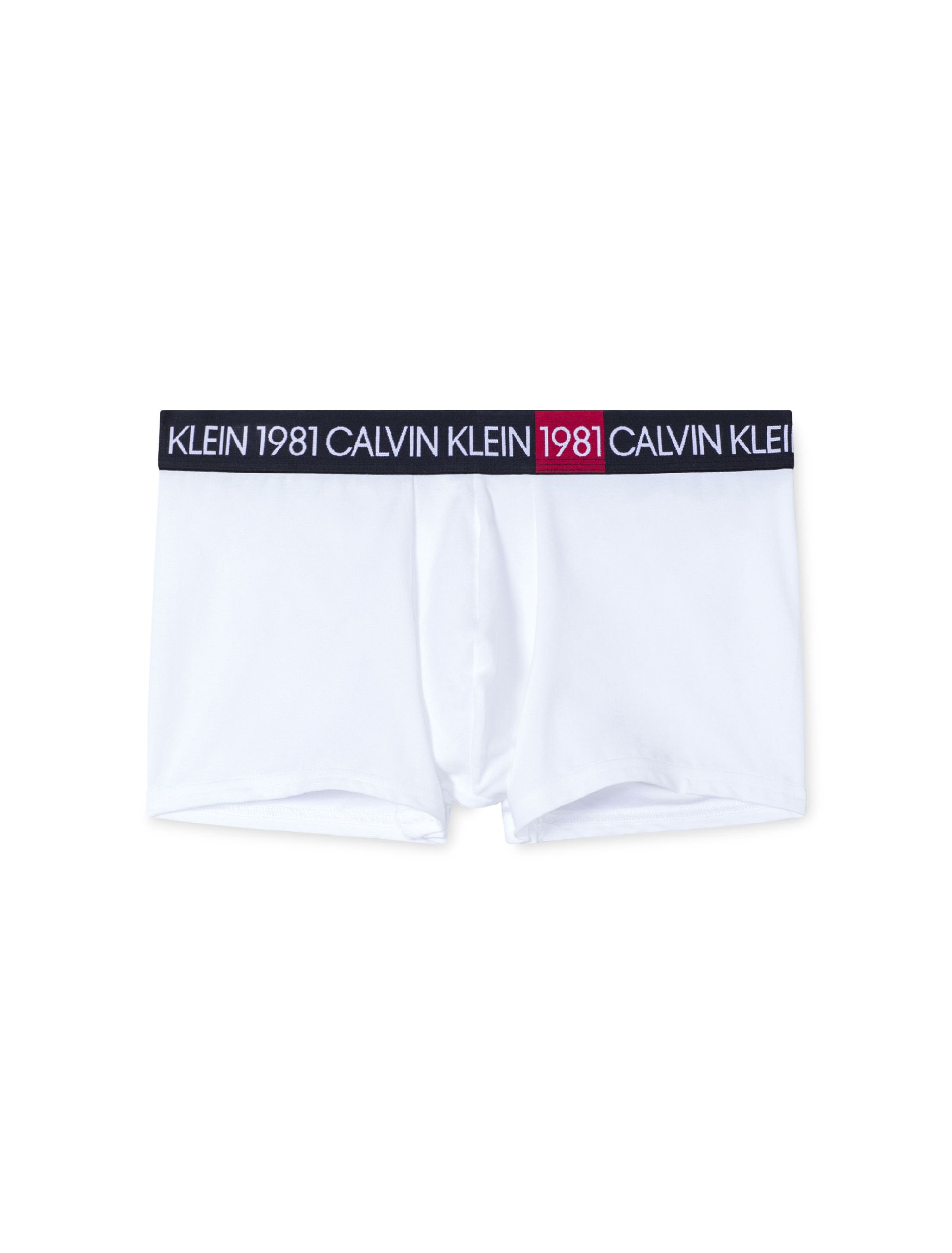 Calvin Klein Trunks NB2050 100 White - New Collection Autumn Winter 2019 - 2020