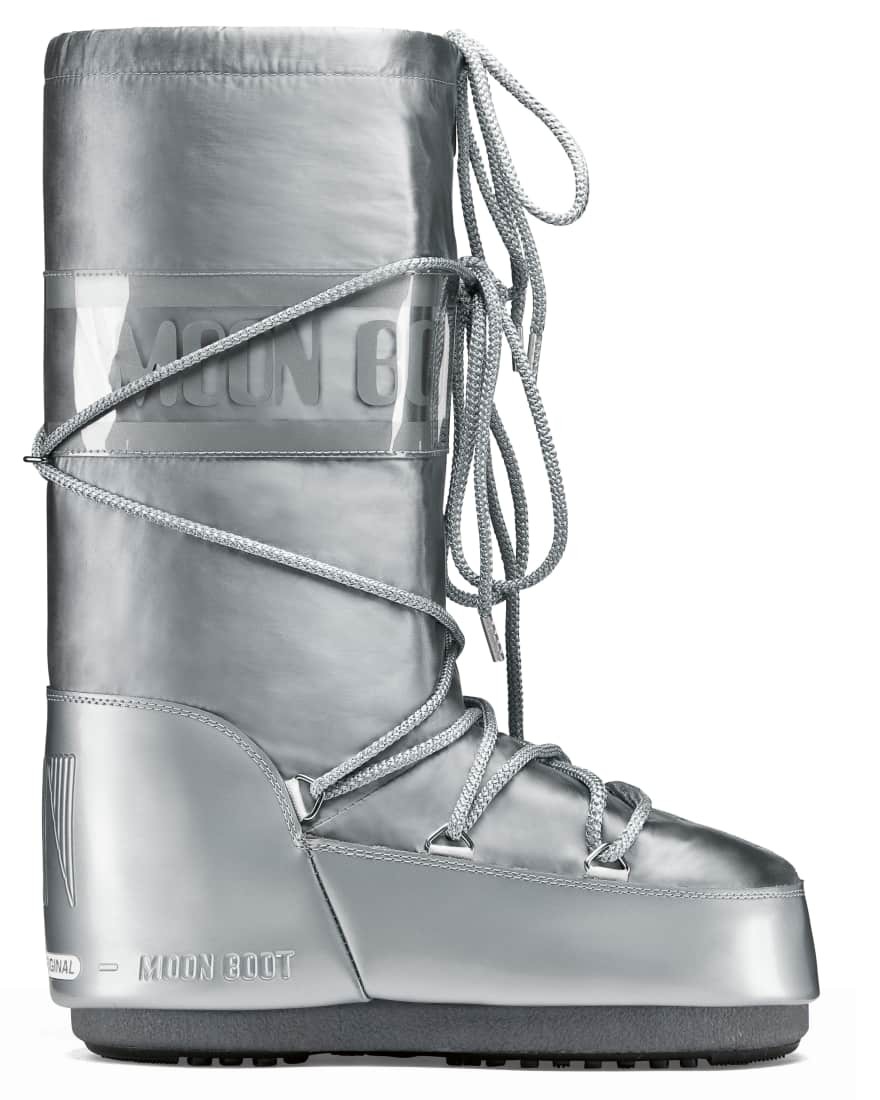 Moon Boot Icon Glance 14016800 002 Silver