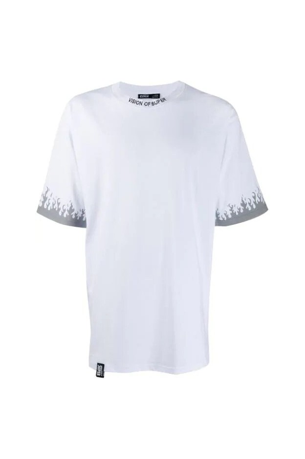 Vision of Super T-shirt VOSW1REFLEX White - Nuova Collezione Autunno Inverno 2019 - 2020