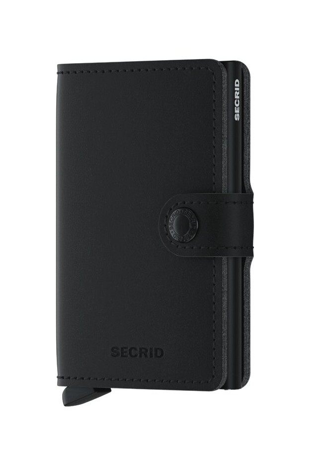 Secrid Miniwallet Vegan Soft Touch Black