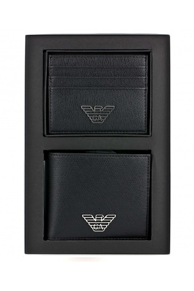 Emporio Armani Wallet Y4R237 YLA0E 81072 Black  - New Collection Autumn Winter 2020 - 2021