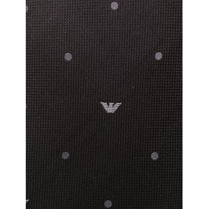 Emporio Armani Cravatta Con Stampa 340075 0P335 00020 BLACK - Nuova Collezione Primavera Estate 2020