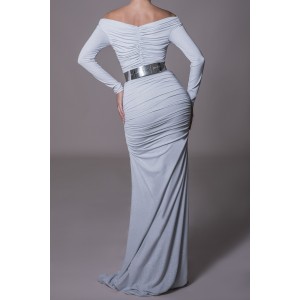Rhea Costa Ruched Jersey Gown 20103DLG - New Season Spring Summer 2020