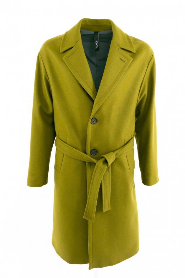 Hevo Coat OSTUNI R719 2203 Green - New Collection Autumn Winter 2019 - 2020