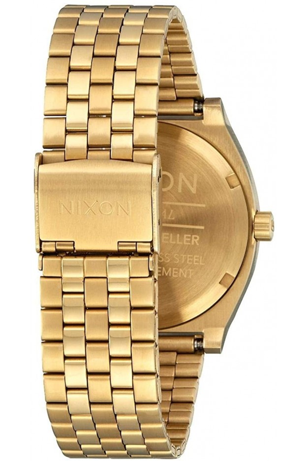 Nixon Time Teller , 37 Mm Gold Black Silver A045-2879-00