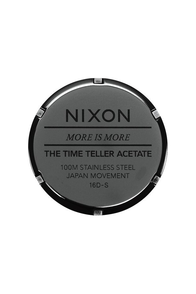Nixon Time Teller ACETATE, 40 MM A327-646-00 Tortoise