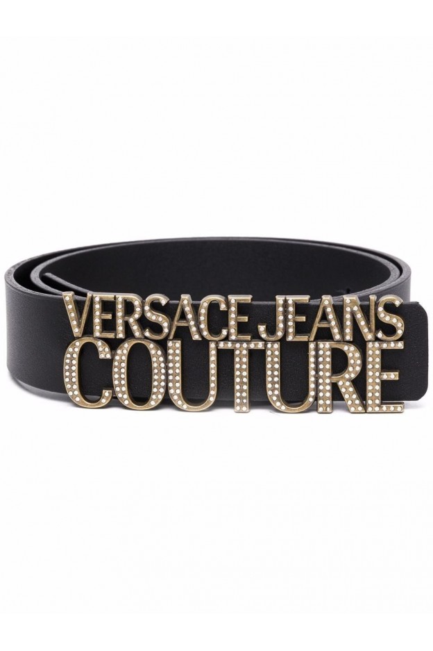 Versace Jeans Couture Cintura Con Placca Logo 71VA6F15 71627 899 BLACK