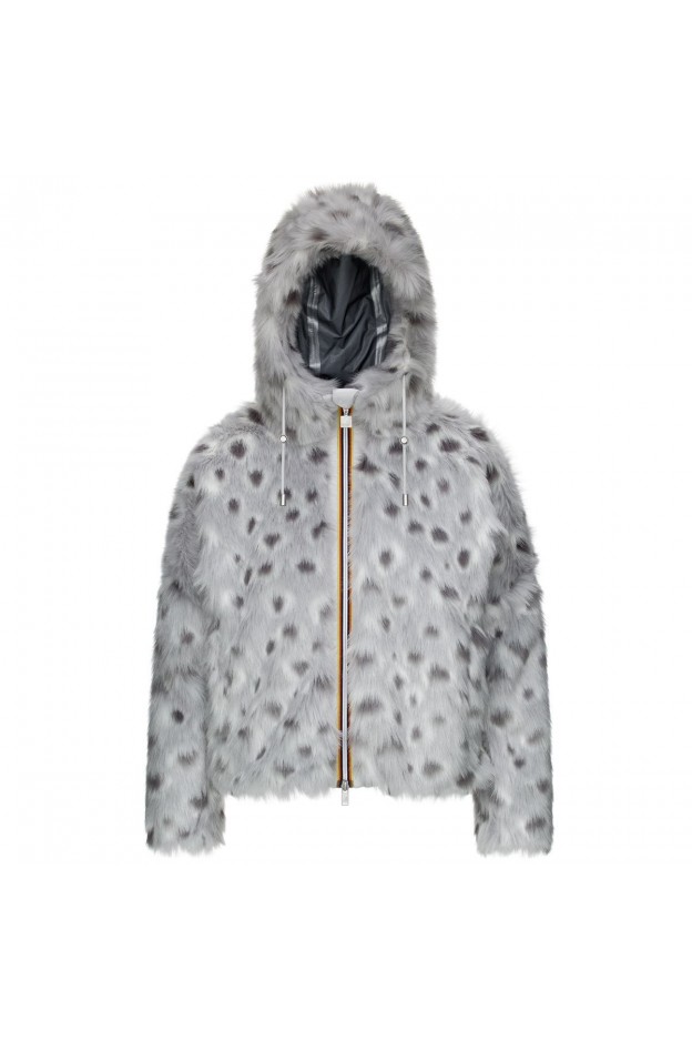 K-Way Marie Peluches Snow Leopard K7114FW A5V - Snow Leopard - Donna - autunno inverno 2021 - 2022